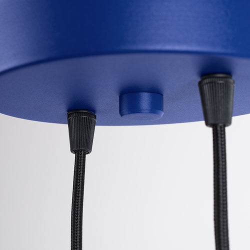Sollux Lighting Hanglamp HALO 2P ultramarijn - 15x15x120cm