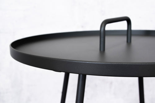 Sens-Line - Jennifer sidetable anthracite Ø50cm - Antraciet
