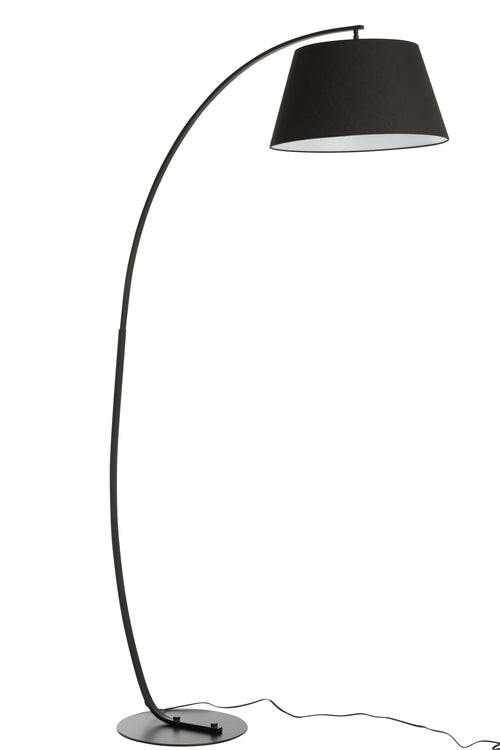 J-Line lamp Staand Boog - metaal - zwart - vtwonen shop
