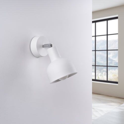 Sollux Lighting Wandlamp ELBA wit - 19x11x17cm