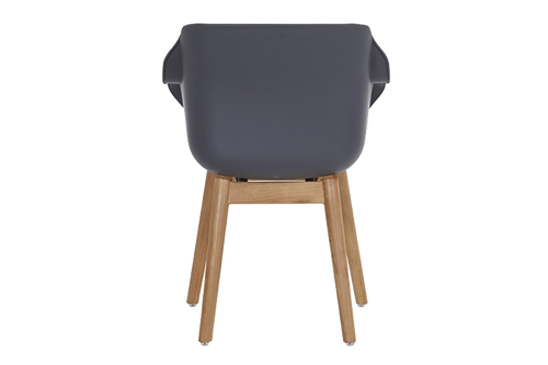 Hartman Tuinstoel Sophie - Antraciet/Naturel - Set Van 2