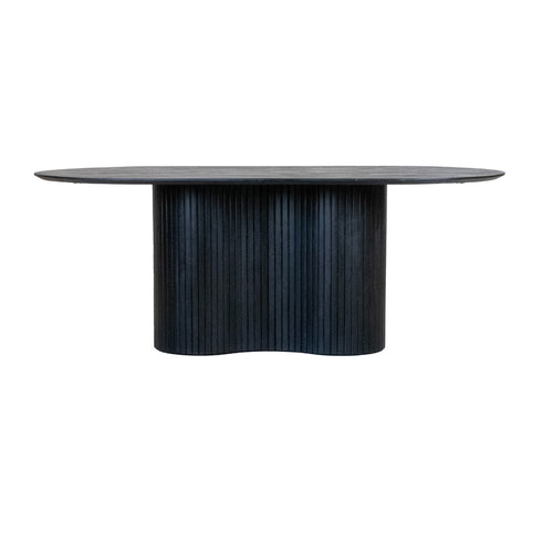 Giga Meubel Eettafel Ava - Ovaal - Mangohout - 200cm