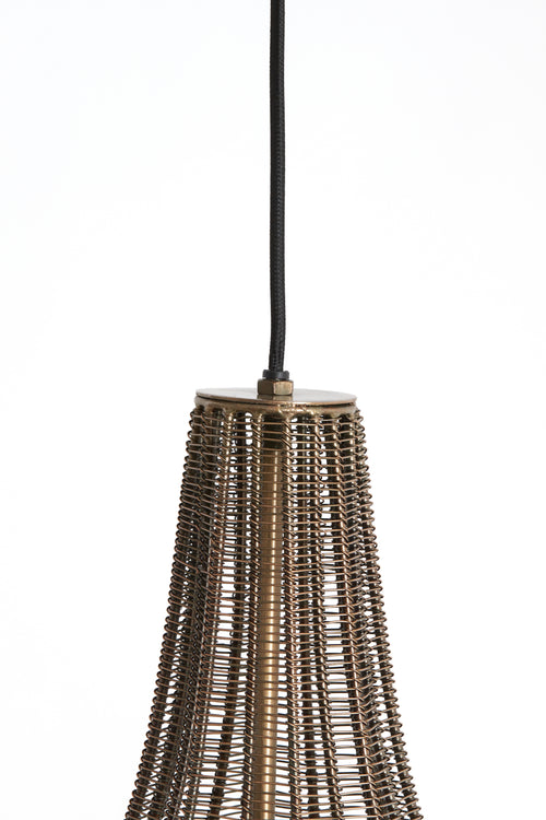 Light & Living hanglamp MARIAMA - Ø19x30cm - brons