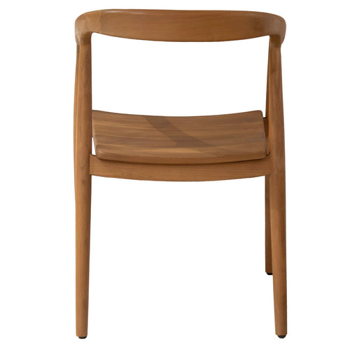 DÉJA Living Tuinstoel Lasse - Naturel Hout - Set van 2