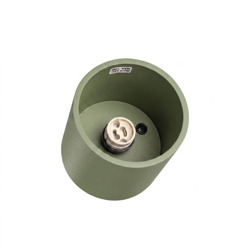 Sollux Lighting Plafondlamp ORBIS 1 olijfgroen - 10x10x10cm