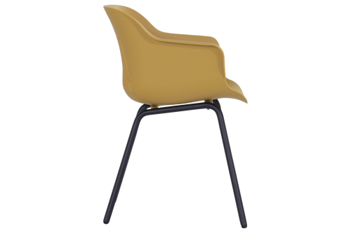 Hartman Tuinstoel Jill Rondo - Geel Kunststof - Set Van 2 - vtwonen shop