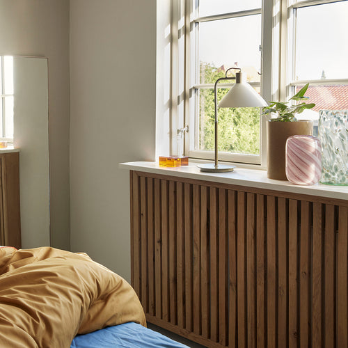 Hübsch vazen Libra - glas - ø17xh28, ø20xh37cm - vtwonen shop