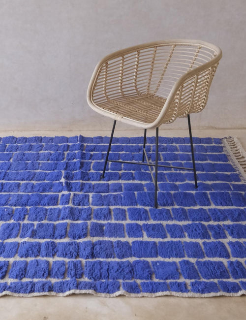 AFK Living vloerkleed Berber - handgemaakt - Wol - 120 cm x 170 cm