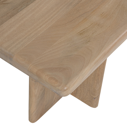 WOOOD eetbankje 180 cm Ato - Mangohout - Naturel - 47x180x45
