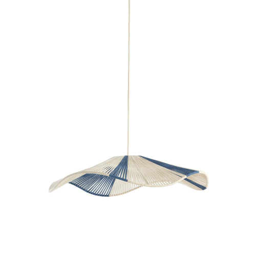 Light & Living hanglamp Rafa - blauw - Ø70cm - vtwonen shop