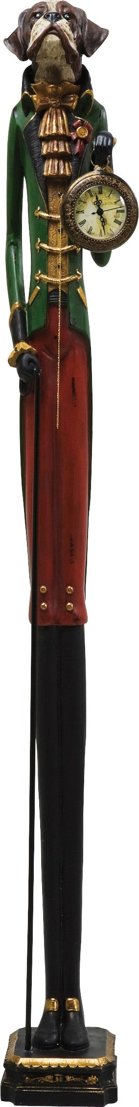 Kare Design Tafelklok Gentleman hond 138cm - vtwonen shop