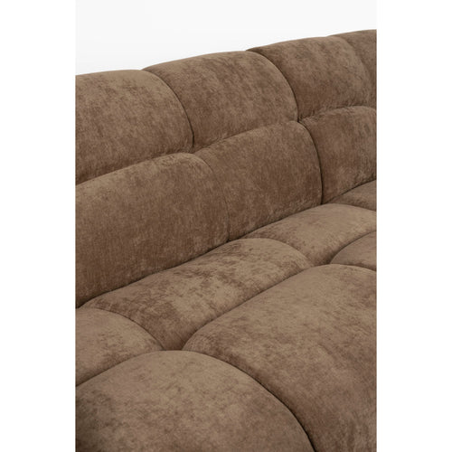 Housecraft Living Vento 3,5-Zitsbank Rechts Bruin