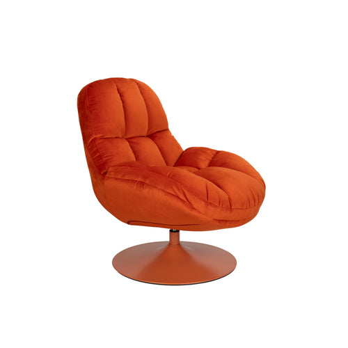 Housecraft Living Beefy Fauteuil Draaibaar Oranje