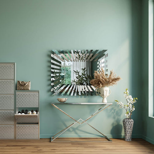 Kare Design Vaas Rozen 45cm chroom