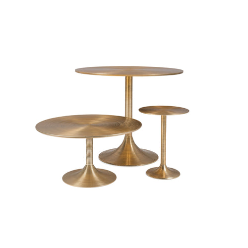 Bold Monkey Hypnotising Round salontafel goud - vtwonen shop