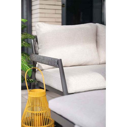 Garden Impressions lounge dining set Tineo donker grijs - 6-delig - incl stoel - vtwonen shop