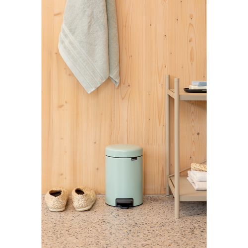Brabantia NewIcon Pedaalemmer, 3 liter, kunststof binnenemmer - Jade Green