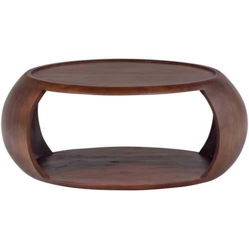 WOOOD salontafel Cole - Mango Hout - Bruin - 36x72x72 - vtwonen shop