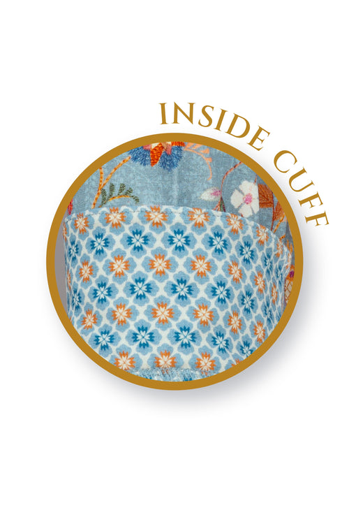 Pip Studio - Nisha Kimono Women - Jameela - Blue - M - vtwonen shop