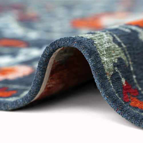 Louis De Poortere vloerkleed Nordic - blauw - 240x340cm - vtwonen shop