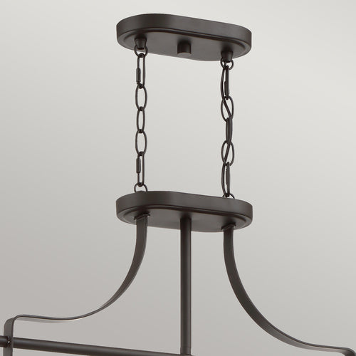 Elstead Quoizel Trilogy Bar Hanglamp Plafondlamp Oud Brons