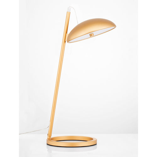 Nova Luce FLUTE Bureaulamp Sandy Gold Dimbaar LED 18W 1105lm 3000K
