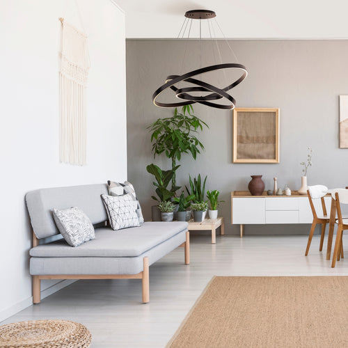 Maytoni - Hanglamp Rim - Zwart - Ø80 - vtwonen shop