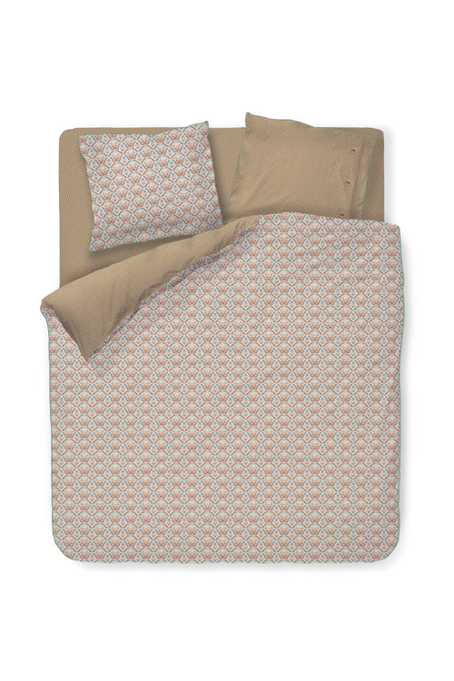 Pip Studio Dekbedovertrek Bailamos - 260 x 200/220 cm - Zand