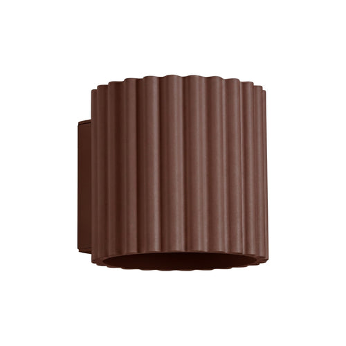 Sollux Lighting Wandlamp AURA bruin G9 - 10x12x10cm