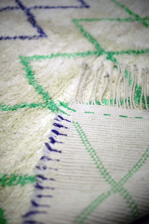 AFK Living vloerkleed Berber - handgemaakt - Wol - 80 cm x 240 cm