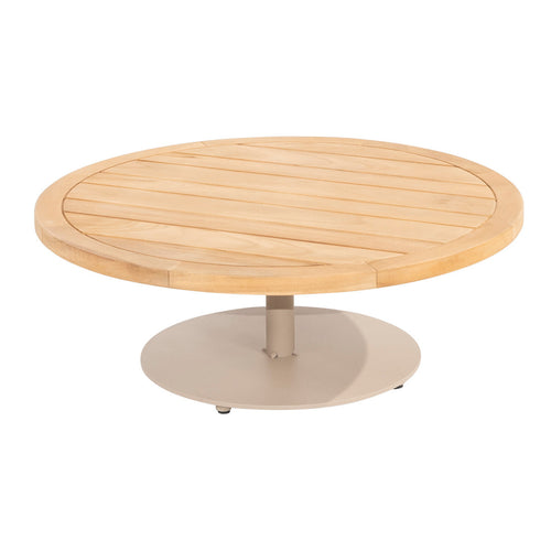 4 Seasons loungetafel Volta latte kleurig - Ø80 x 30 cm - vtwonen shop