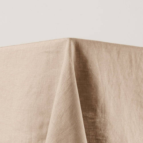 Madura tafelkleed Carlina - zand/zwart - 170x170cm