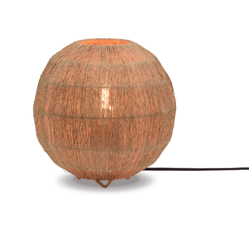 GOOD&MOJO tafellamp Iguazu - bruin - Ø25cm - vtwonen shop