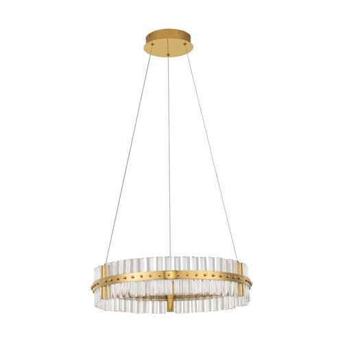 Nova Luce KEZO Hanglamp Platina Goud Triac Dimbaar LED 45W 2700lm 3500K
