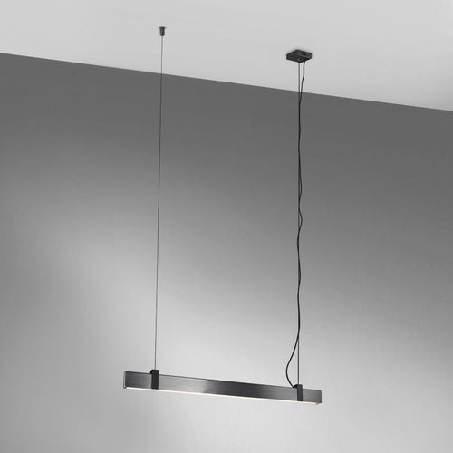 Nordlux hanglamp Lilt - 1 lichts - 115  x 200   cm - grijs - vtwonen shop