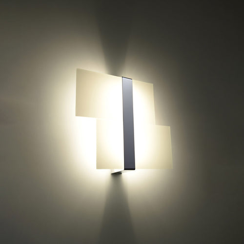 Sollux Lighting Wandlamp MASSIMO chrom - 39x6x28cm