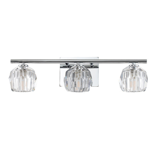 Elstead Quoizel Regalia Wandlamp Gepolijst Chroom, 3000K, IP44