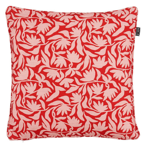 Mica Decorations Kelly Tuinkussens 45 x 45 cm - 2 Buitenkussens met Bloemenprint - Sierkussen voor Tuin en Balkon - Afneembare Hoes met Ritssluiting -