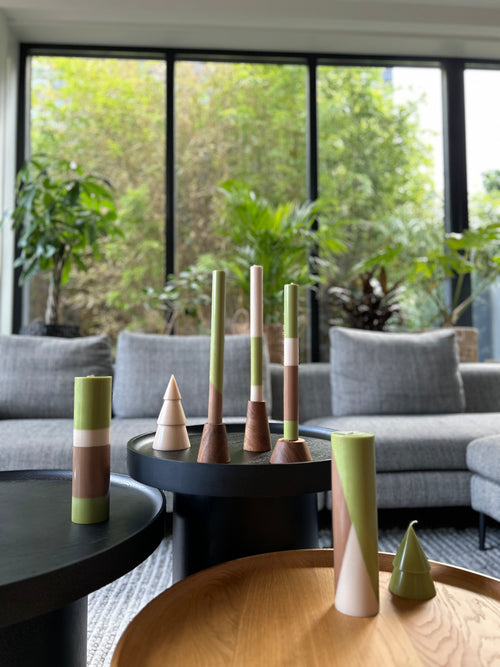 Originalhome dinerkaarsen gelaadge Fall - 30 cm - set van 3 - vtwonen shop