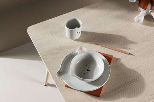 Rebellenclub Kindertafel Skive - 80 x 60 cm - Wit Gelakt