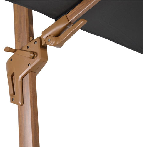 Lesli Living push-up parasol VirgoFlex - grijs - 300x300cm