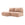LaMiaSofa hoekbank links Ostia - chenille stof - grijs - 210x149x79