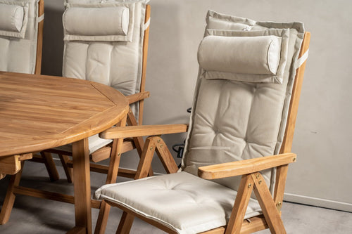 Rebellenclub Tuinstoel Crema - Naturel HoutÊ - vtwonen shop