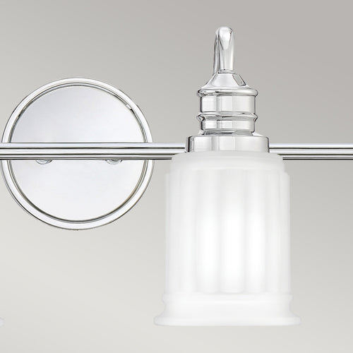 Elstead Quoizel Swell Wandlamp Gepolijst Chroom, IP44