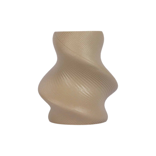 Present Time vaas Paris Twisted - bruin - Ø10cm