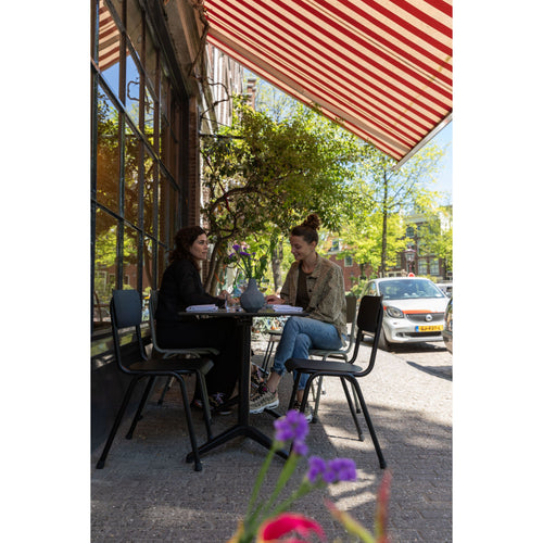 Zuiver Back To School Tuinstoel Zwart - Set van 2 - vtwonen shop