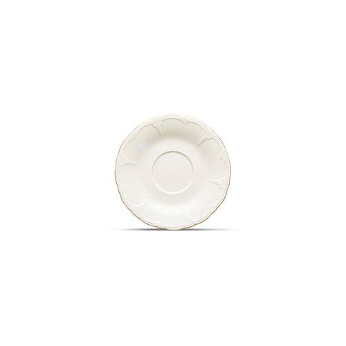 Bonbistro - Schotel 16,5cm met gouden rand Retro - Set van 6 - vtwonen shop