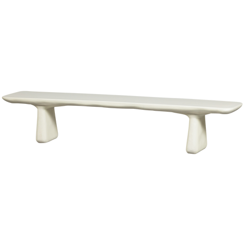 WOOOD eetbankje Loggia - Polymeer - Naturel - 45x240x40 - vtwonen shop