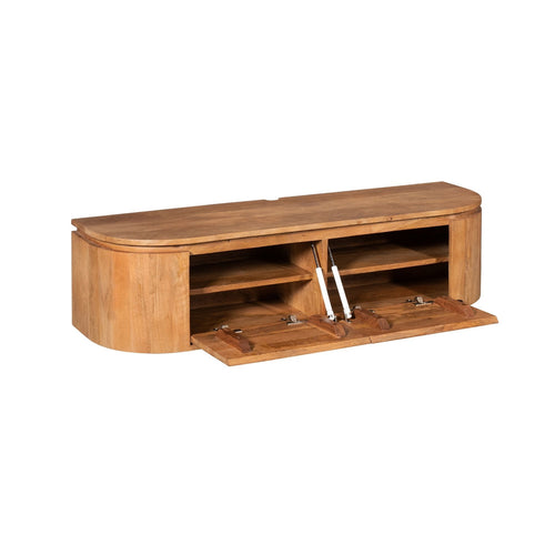 Starfurn Tv-meubel Excellent - Naturel Hout - 120x35x30cm
