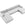 Cosmopolitan Design Panoramische bank Bali 7-zits, structurele stof, lichtbeige - 185x383x75cm
